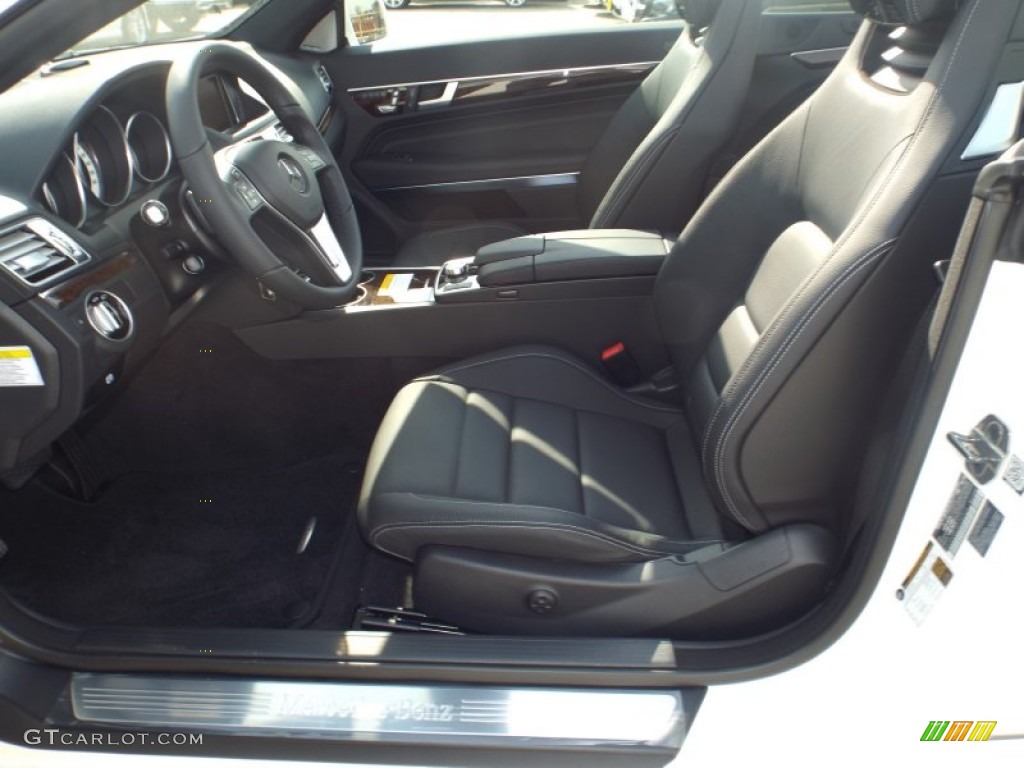 2014 E 350 Cabriolet - Diamond White Metallic / Black photo #5
