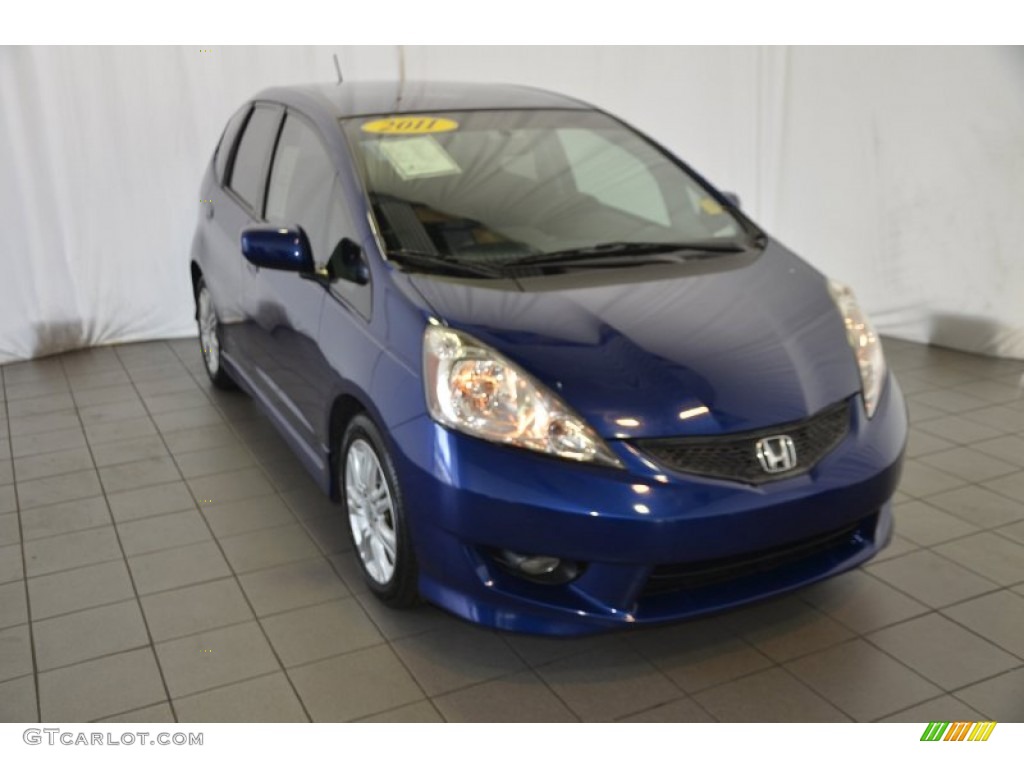 2011 Fit Sport - Vortex Blue Pearl / Sport Black photo #1