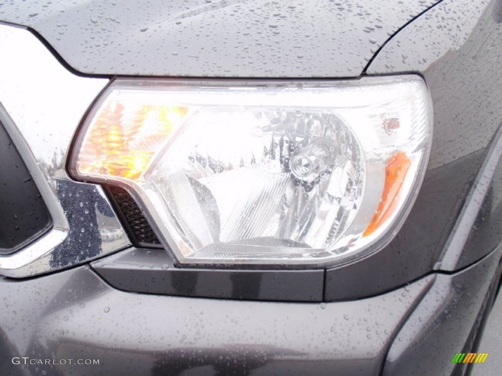 2012 Tacoma V6 SR5 Prerunner Double Cab - Magnetic Gray Mica / Graphite photo #8