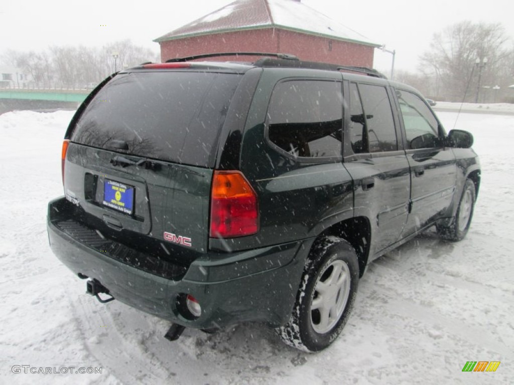 2004 Envoy SLT - Polo Green Metallic / Light Tan photo #5