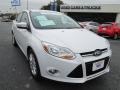 2012 Oxford White Ford Focus SEL Sedan  photo #1