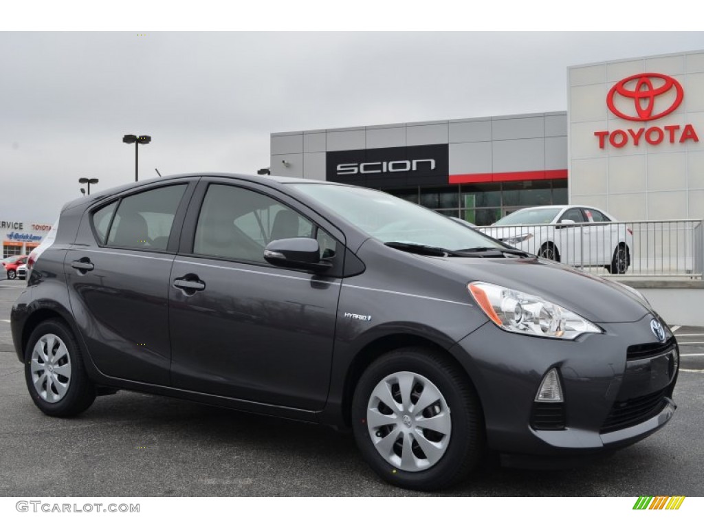 2014 Prius c Hybrid One - Magnetic Gray Metallic / Gray photo #1