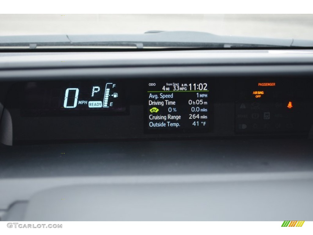 2014 Toyota Prius c Hybrid One Gauges Photos