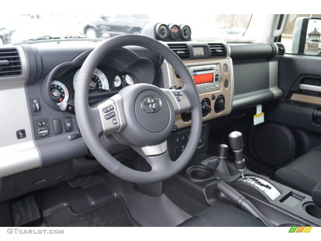 2014 Toyota FJ Cruiser 4WD Dark Charcoal Dashboard Photo #90300045