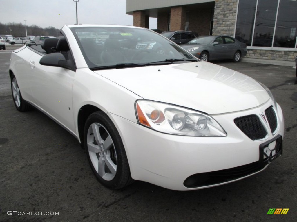 Ivory White 2007 Pontiac G6 GT Convertible Exterior Photo #90300480