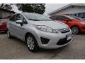 Ingot Silver Metallic - Fiesta SE Sedan Photo No. 3