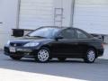 Nighthawk Black Pearl - Civic LX Coupe Photo No. 2
