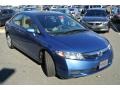 Atomic Blue Metallic - Civic LX Sedan Photo No. 2