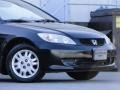 2004 Nighthawk Black Pearl Honda Civic LX Coupe  photo #25