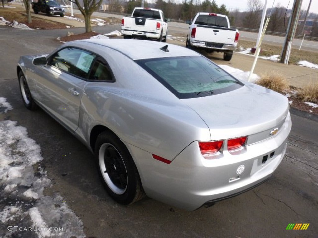 2010 Camaro LS Coupe - Silver Ice Metallic / Black photo #6