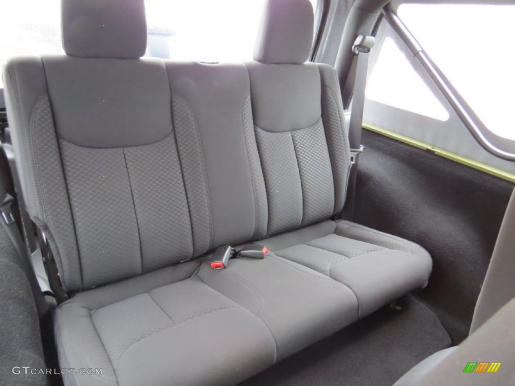 2013 Jeep Wrangler Sport 4x4 Rear Seat Photo #90302915
