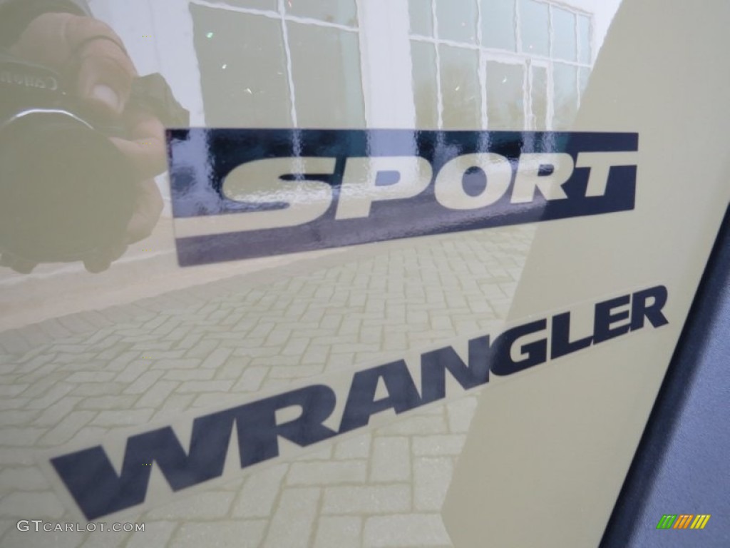 2013 Jeep Wrangler Sport 4x4 Marks and Logos Photo #90302937
