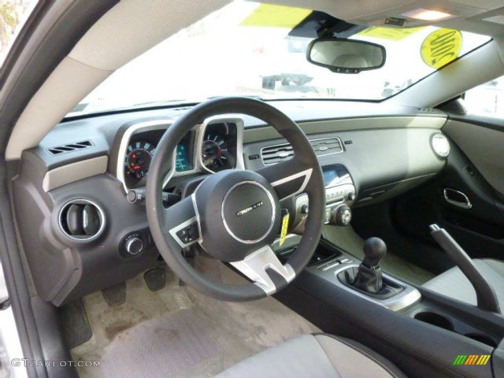 Black Interior 2010 Chevrolet Camaro LS Coupe Photo #90303015