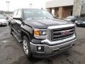 2014 Onyx Black GMC Sierra 1500 SLT Crew Cab 4x4  photo #2