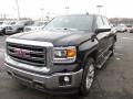 2014 Onyx Black GMC Sierra 1500 SLT Crew Cab 4x4  photo #3