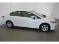 Taffeta White - Civic LX Sedan Photo No. 5