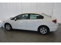 Taffeta White - Civic LX Sedan Photo No. 8