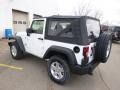 2014 Bright White Jeep Wrangler Sport S 4x4  photo #8