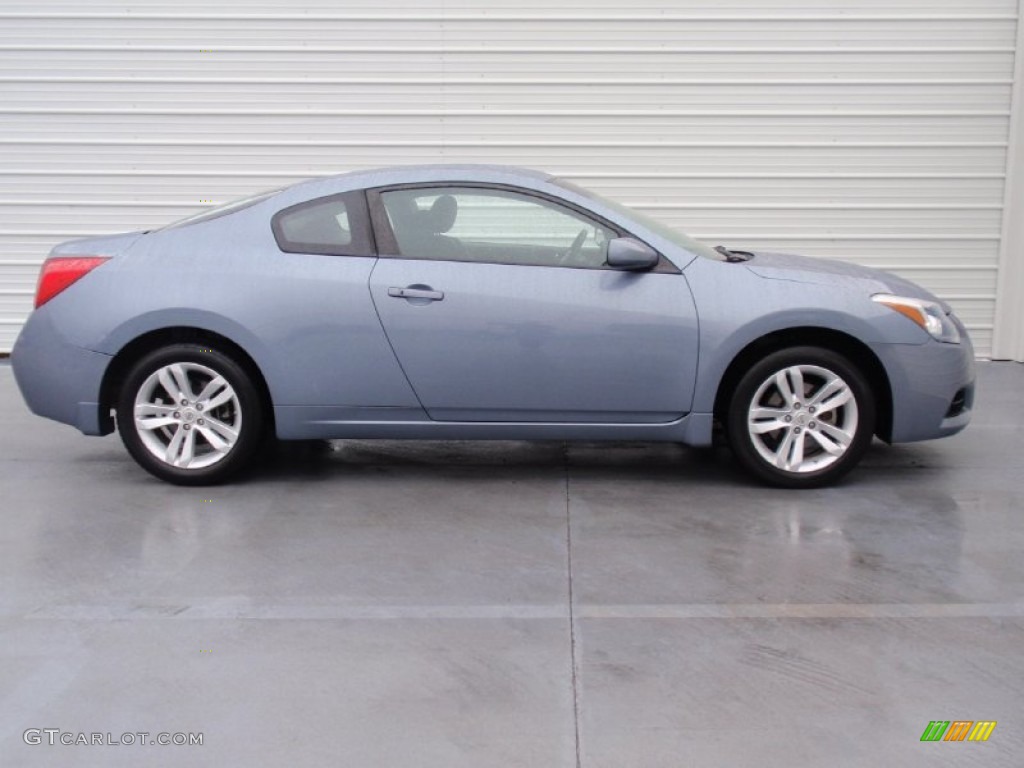 2010 Altima 2.5 S Coupe - Ocean Gray / Charcoal photo #2