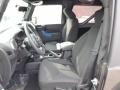 Black 2014 Jeep Wrangler Willys Wheeler 4x4 Interior Color