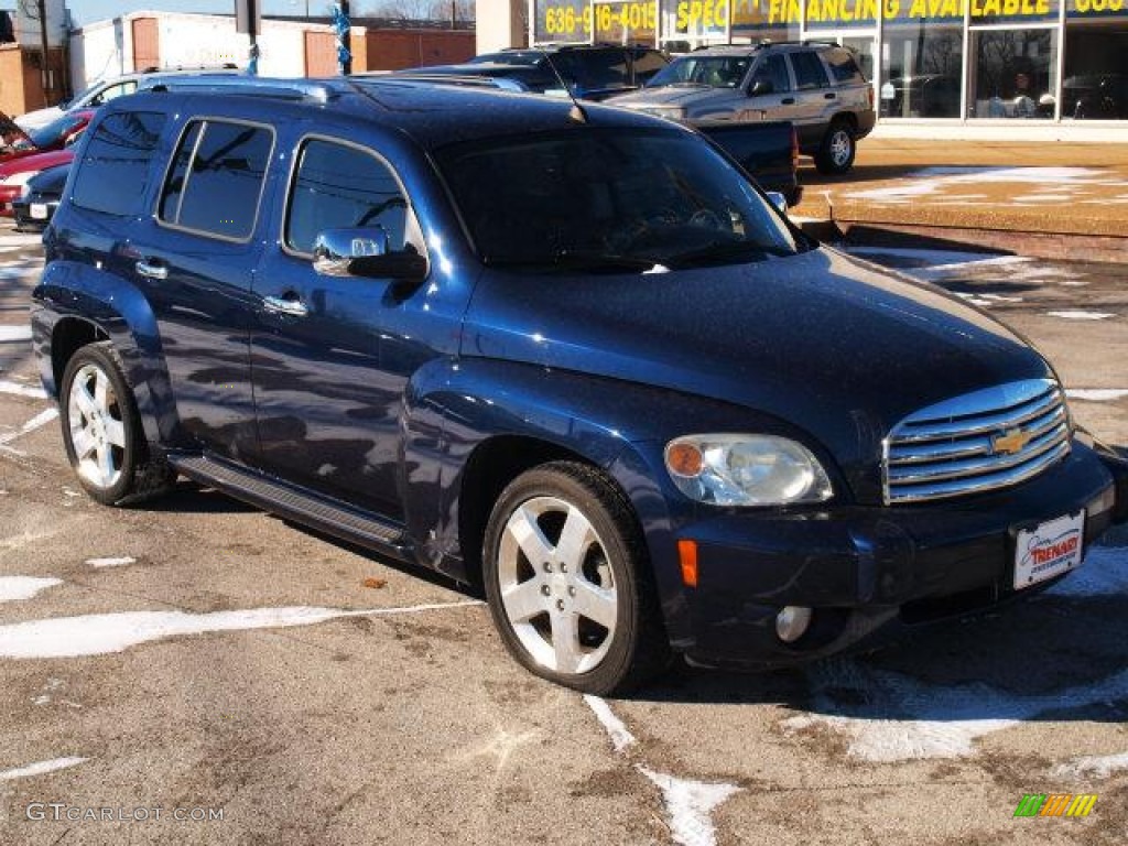 2007 HHR LT - Imperial Blue Metallic / Ebony Black photo #2