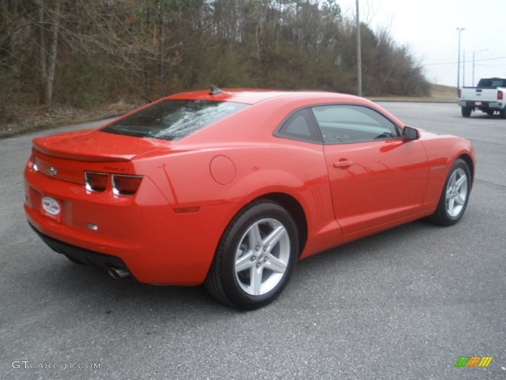 2012 Camaro LT Coupe - Victory Red / Black photo #3