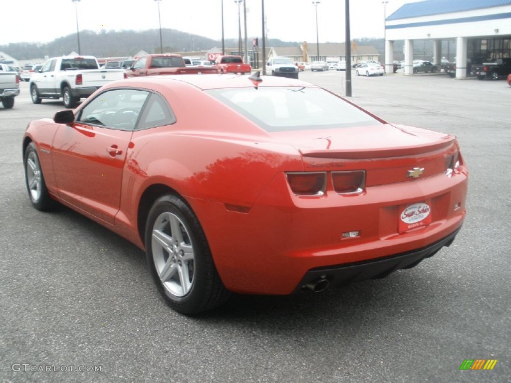 2012 Camaro LT Coupe - Victory Red / Black photo #5
