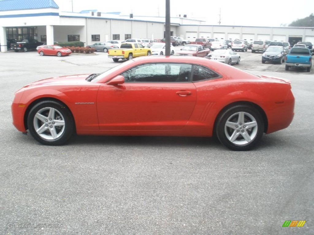 2012 Camaro LT Coupe - Victory Red / Black photo #6