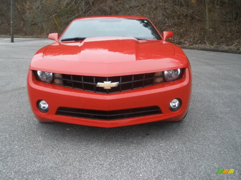 2012 Camaro LT Coupe - Victory Red / Black photo #8