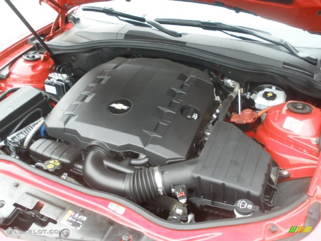 2012 Camaro LT Coupe - Victory Red / Black photo #9