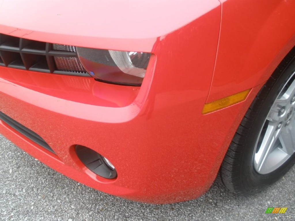 2012 Camaro LT Coupe - Victory Red / Black photo #10