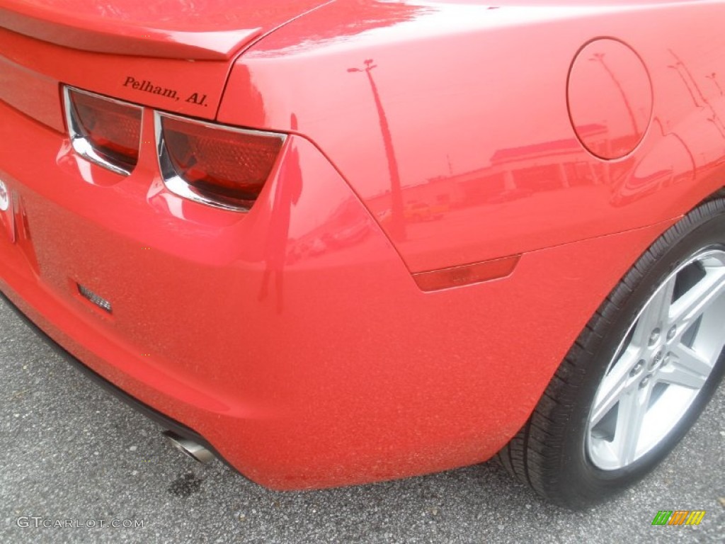 2012 Camaro LT Coupe - Victory Red / Black photo #14