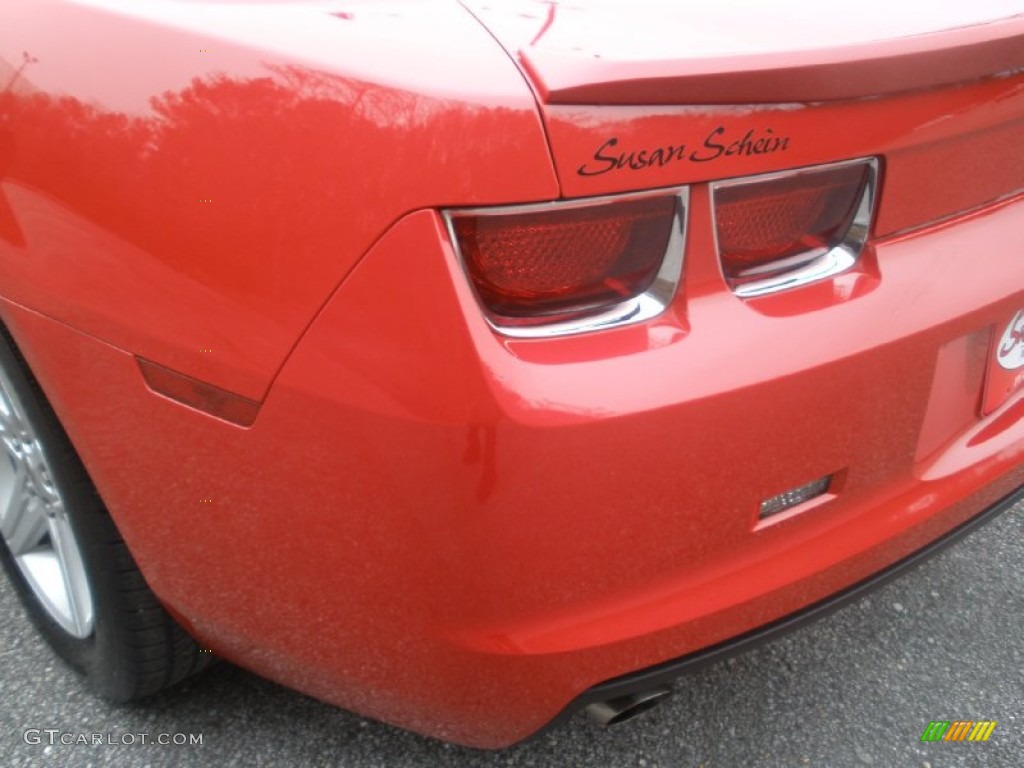 2012 Camaro LT Coupe - Victory Red / Black photo #15
