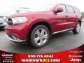 2014 Deep Cherry Red Crystal Pearl Dodge Durango Limited  photo #1