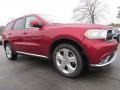 Deep Cherry Red Crystal Pearl 2014 Dodge Durango Limited Exterior