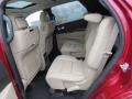 2014 Dodge Durango Black/Light Frost Beige Interior Rear Seat Photo