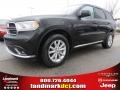 2014 Brilliant Black Crystal Pearl Dodge Durango SXT  photo #1