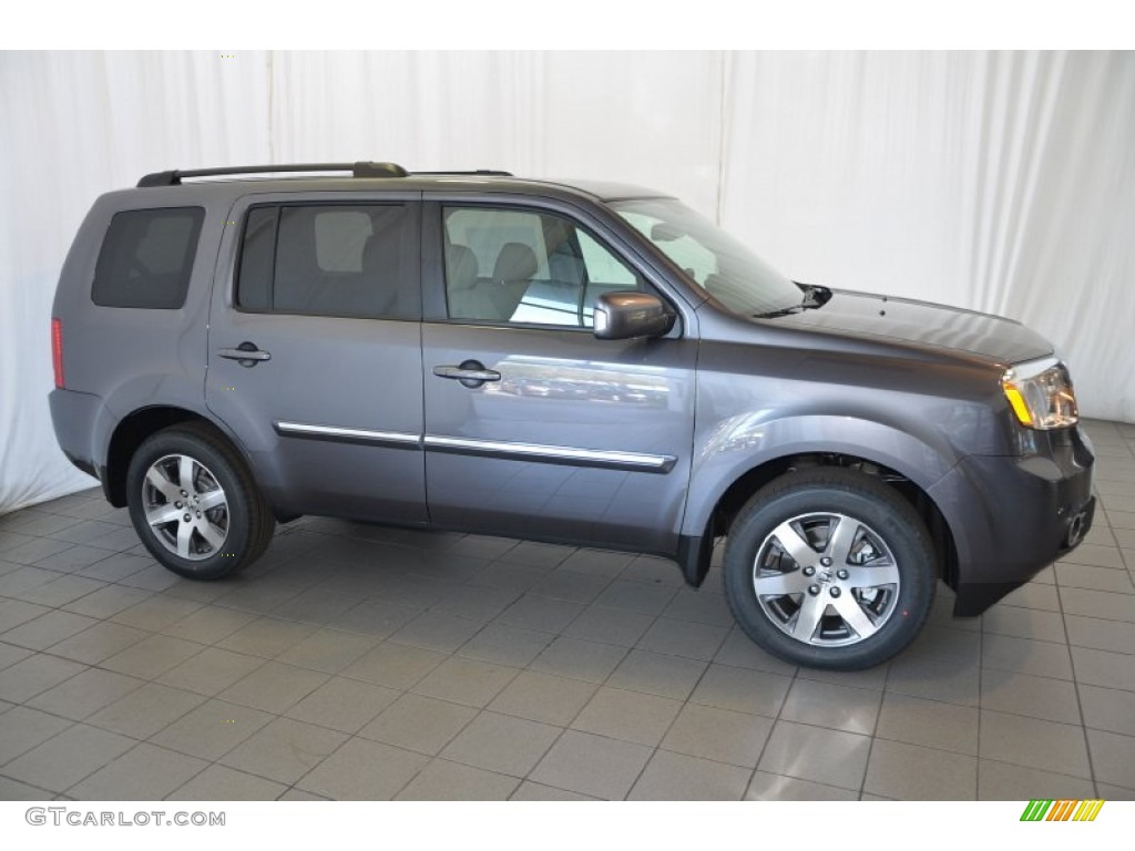 2014 Pilot Touring - Modern Steel Metallic / Gray photo #5