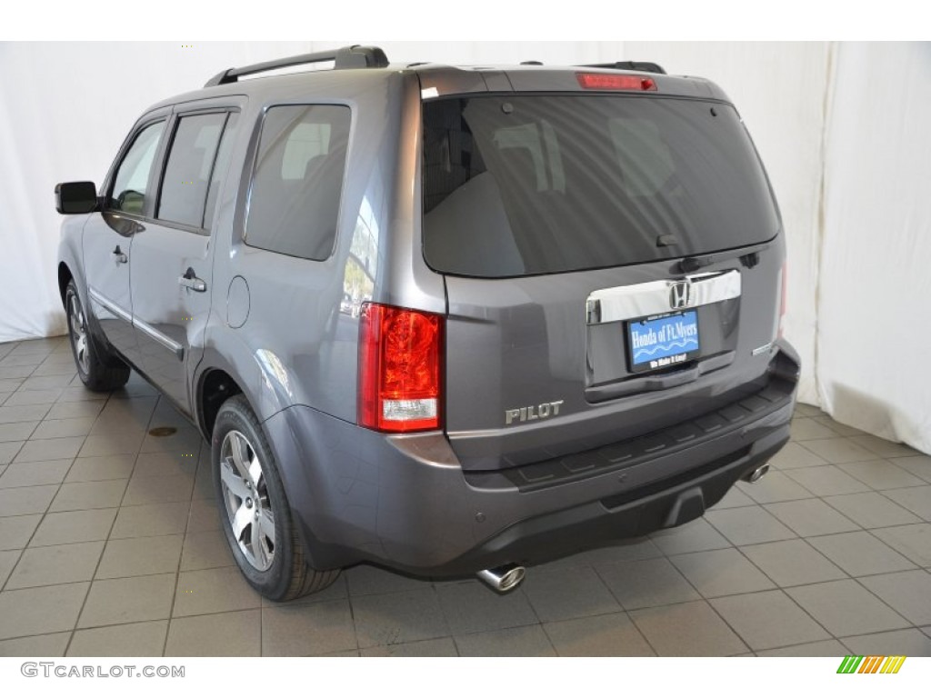 2014 Pilot Touring - Modern Steel Metallic / Gray photo #6
