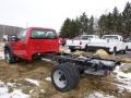 Vermillion Red 2014 Ford F550 Super Duty XL Regular Cab 4x4 Chassis Exterior