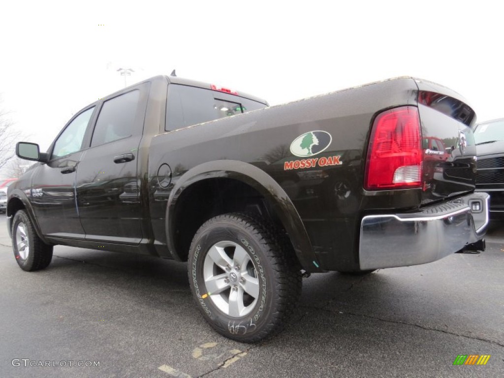 2014 1500 SLT Crew Cab 4x4 - Black Gold Pearl Coat / Canyon Brown/Light Frost Beige photo #2