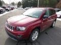 2014 Deep Cherry Red Crystal Pearl Jeep Compass Sport 4x4  photo #2