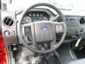  2014 F550 Super Duty XL Regular Cab 4x4 Chassis Steering Wheel
