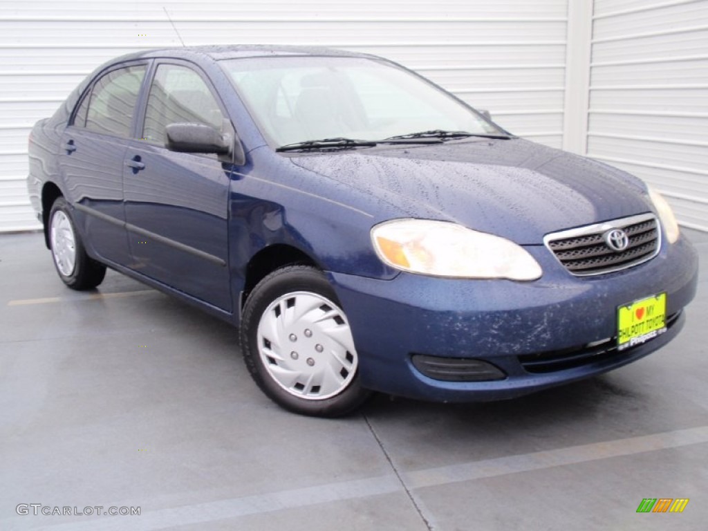 2005 Corolla CE - Indigo Ink Pearl / Pebble Beige photo #1