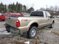 2014 Pale Adobe Metallic Ford F250 Super Duty XLT SuperCab 4x4  photo #8