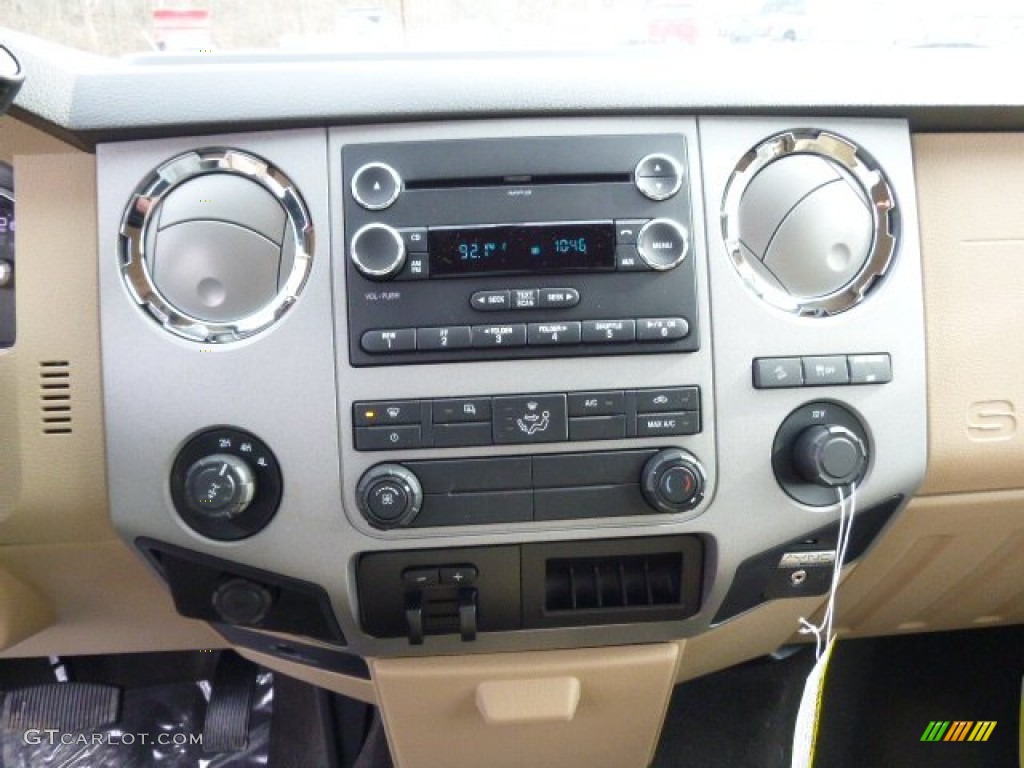 2014 Ford F250 Super Duty XLT SuperCab 4x4 Controls Photo #90308880