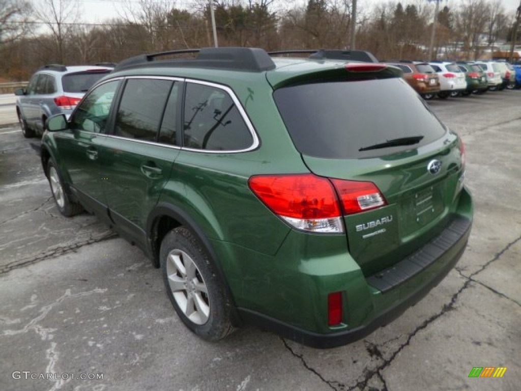 Cypress Green Pearl 2014 Subaru Outback 2.5i Premium Exterior Photo #90309105