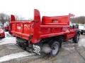Vermillion Red - F550 Super Duty XL Regular Cab 4x4 Dump Truck Photo No. 8
