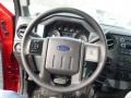 Vermillion Red - F550 Super Duty XL Regular Cab 4x4 Dump Truck Photo No. 18