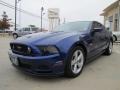 2013 Deep Impact Blue Metallic Ford Mustang GT Premium Coupe  photo #5